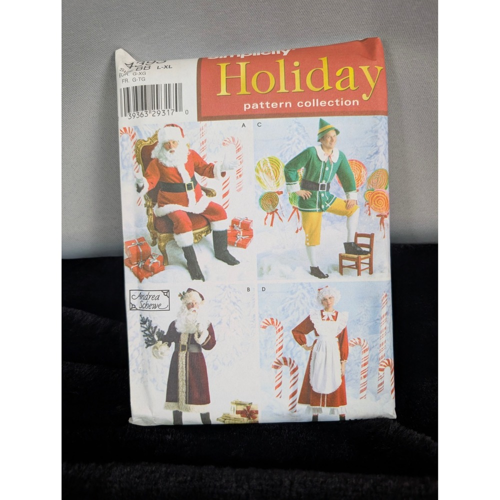 Simplicity Sewing Pattern 4393 Adult L-XL Uncut